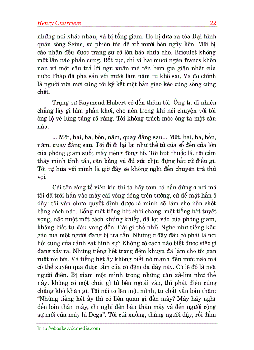 image for page Papillon Người Tù Khổ Sai Phần I