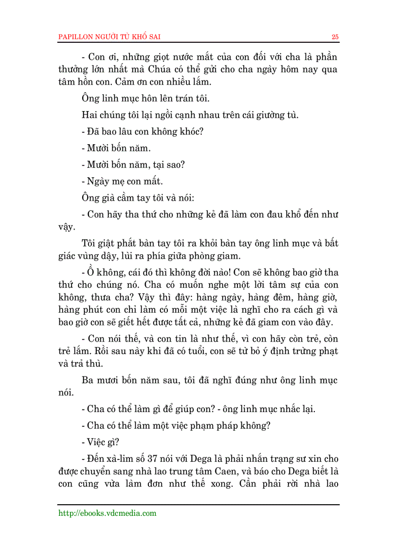 image for page Papillon Người Tù Khổ Sai Phần I