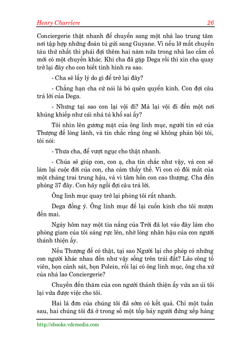 image for page Papillon Người Tù Khổ Sai Phần I