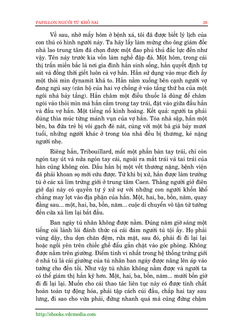 image for page Papillon Người Tù Khổ Sai Phần I