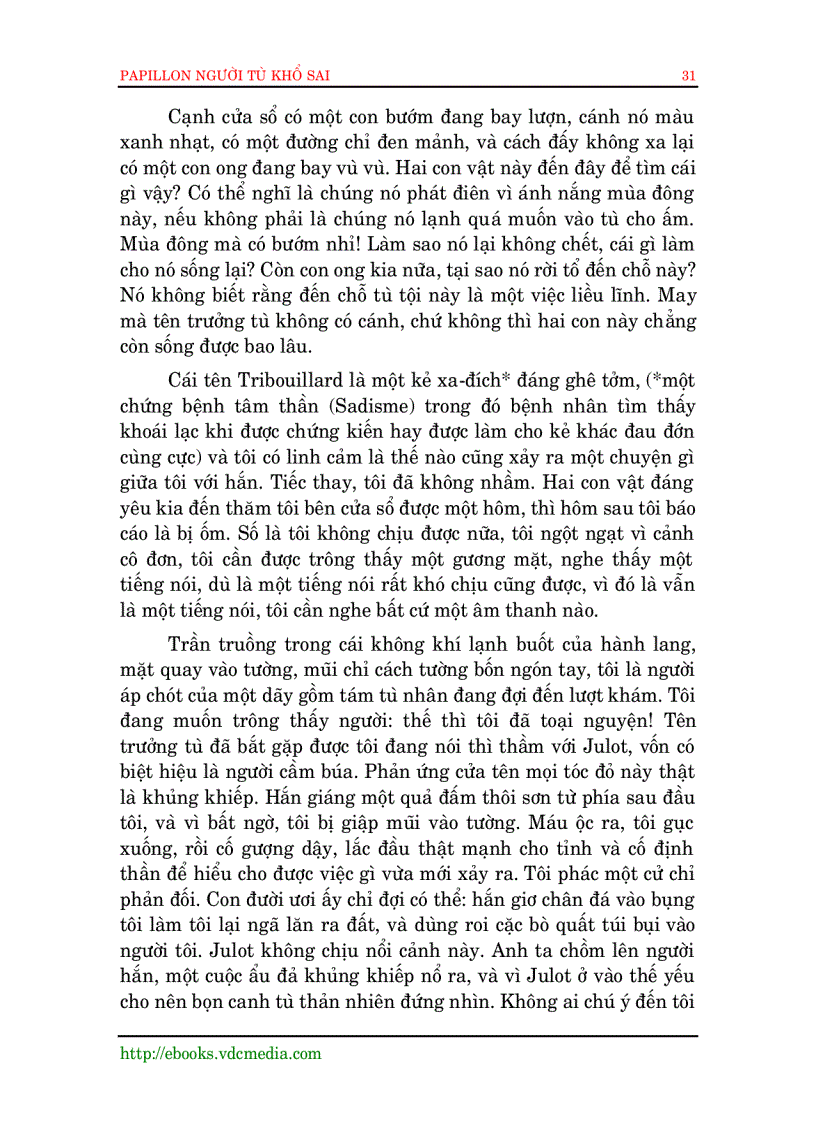 image for page Papillon Người Tù Khổ Sai Phần I