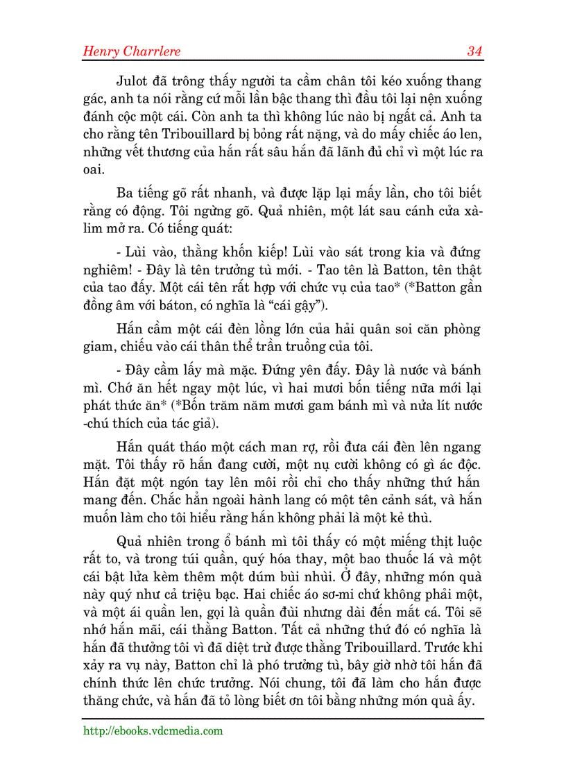 image for page Papillon Người Tù Khổ Sai Phần I