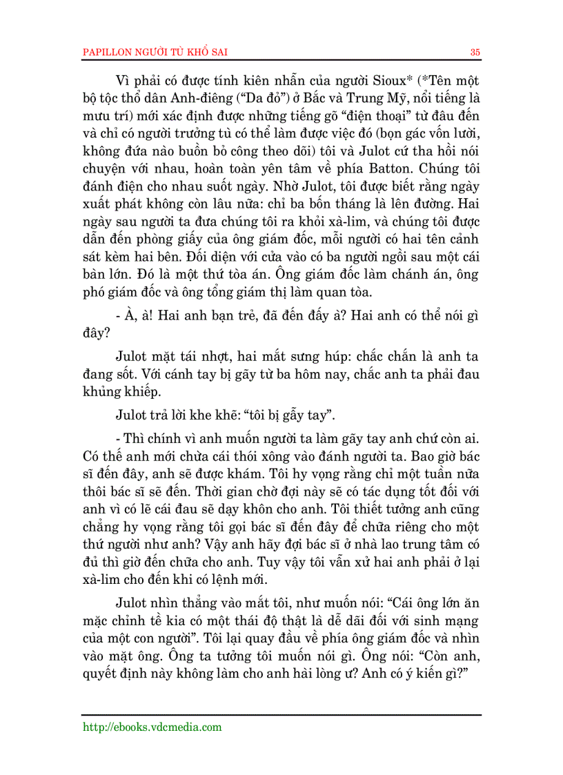 image for page Papillon Người Tù Khổ Sai Phần I