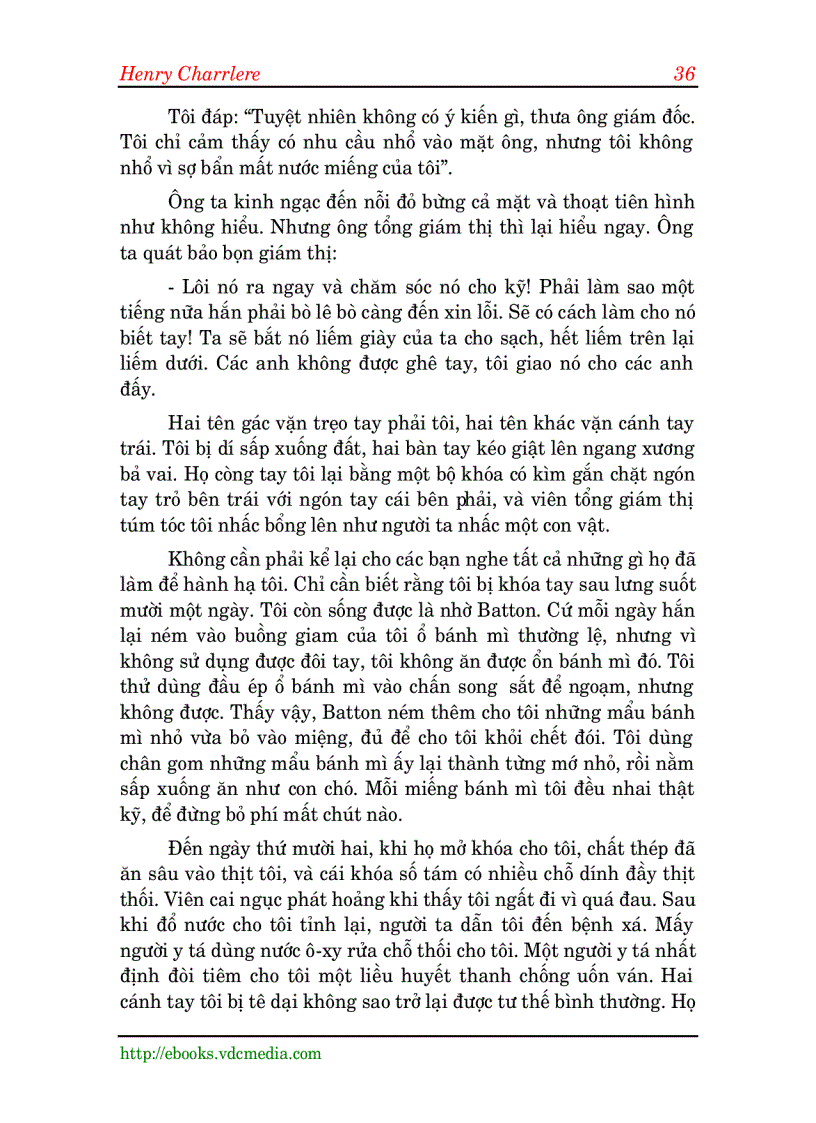 image for page Papillon Người Tù Khổ Sai Phần I