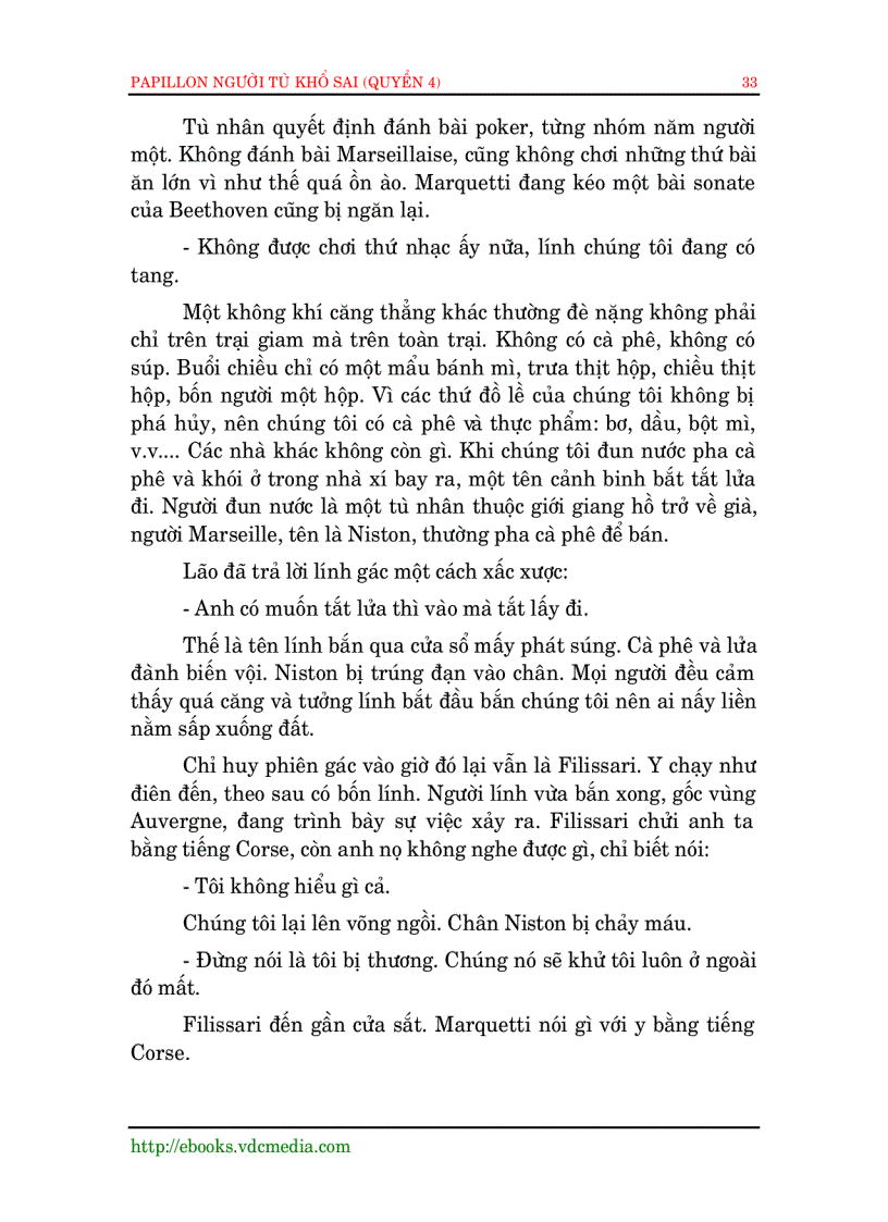 image for page Papillon Người Tù Khổ Sai Phần IV