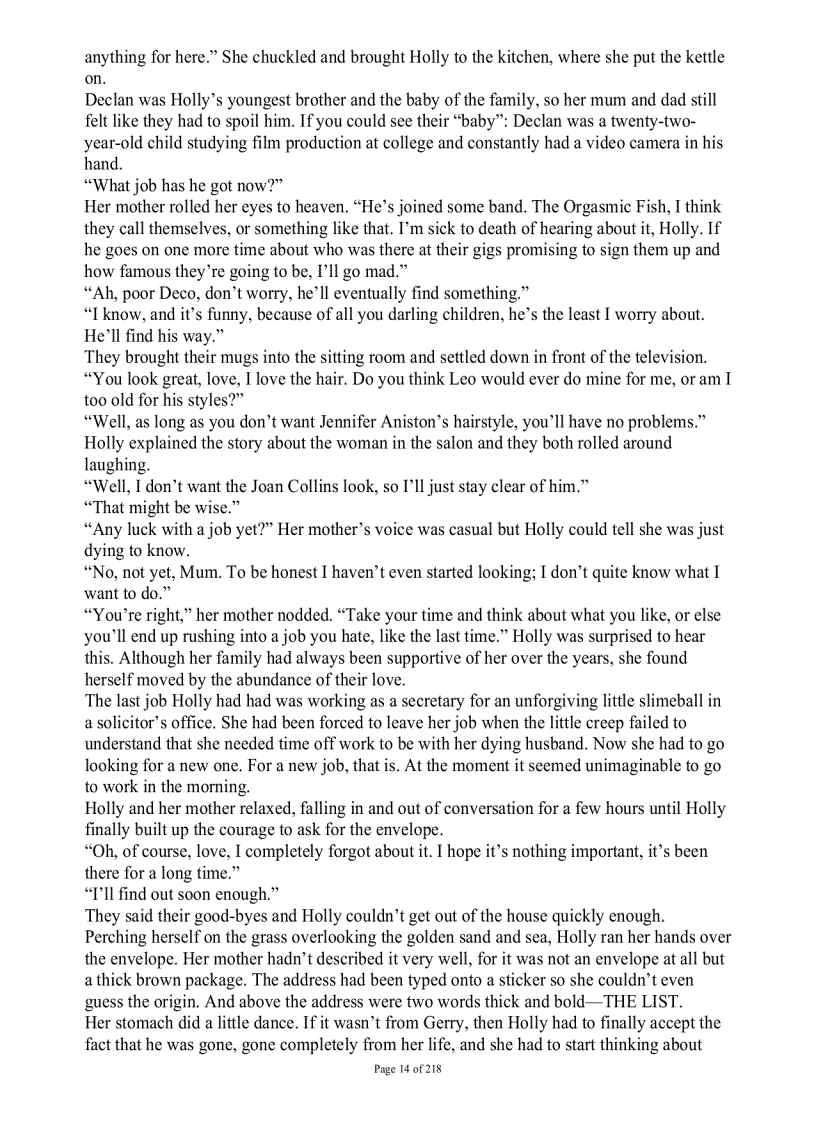 image for page PS I love you