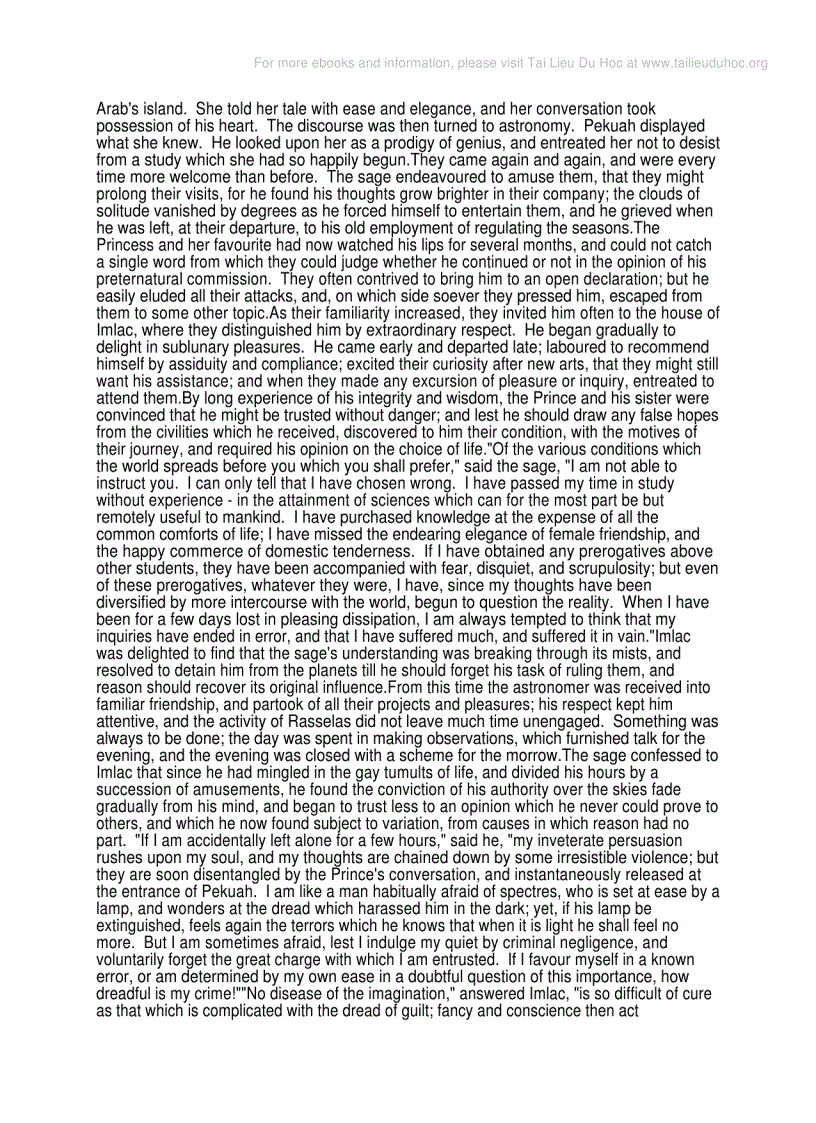 image for page Rasselas Prince of Abyssinia