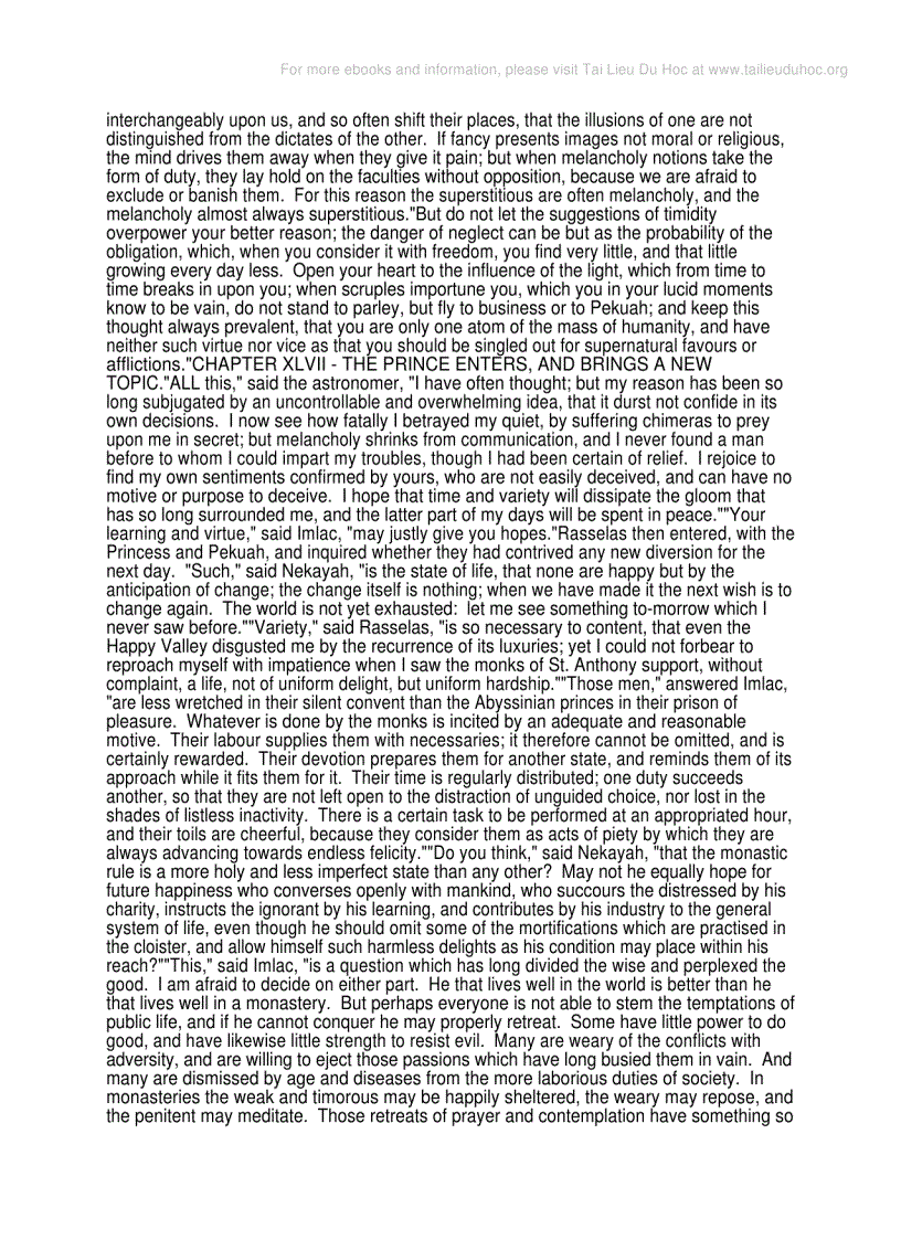 image for page Rasselas Prince of Abyssinia