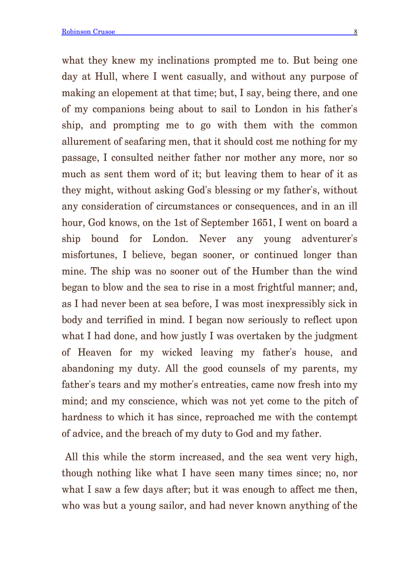 image for page Robinson Crusoe