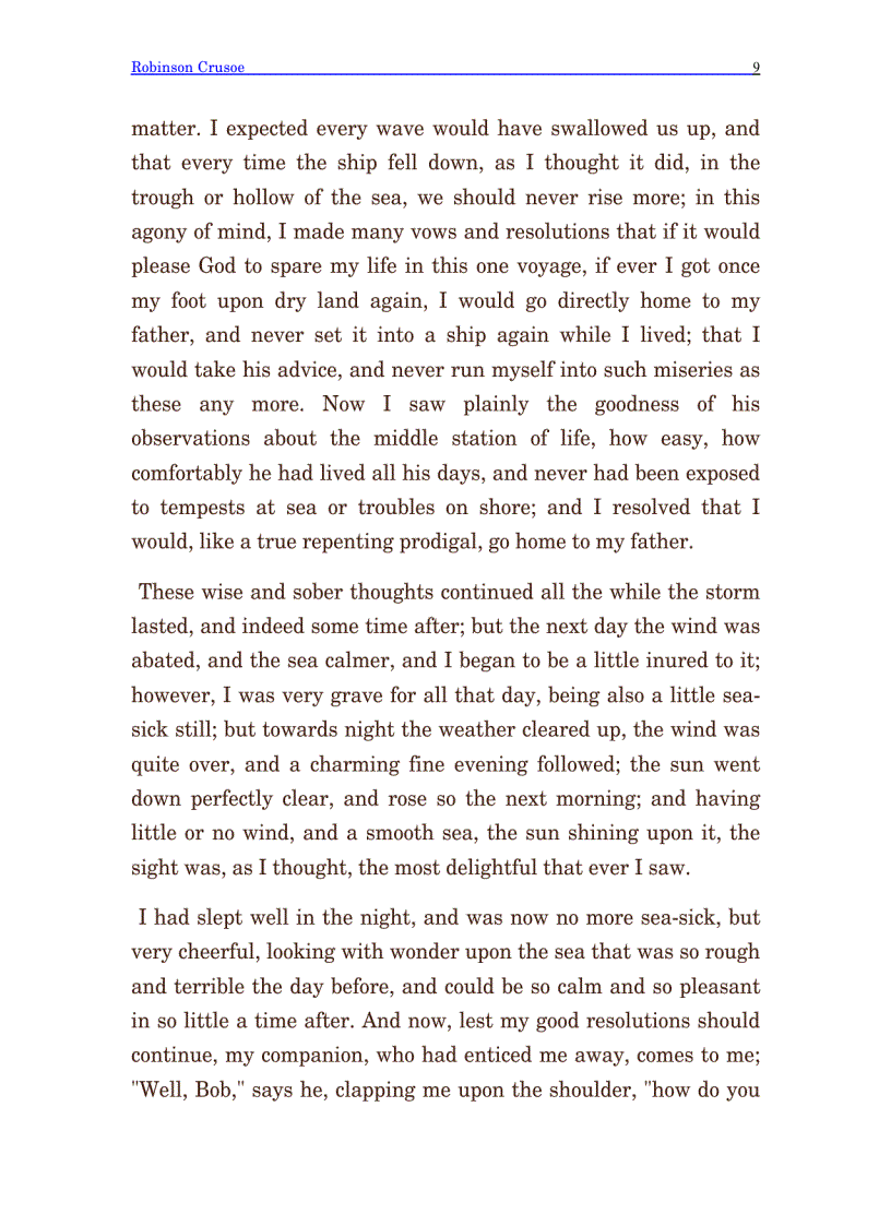 image for page Robinson Crusoe