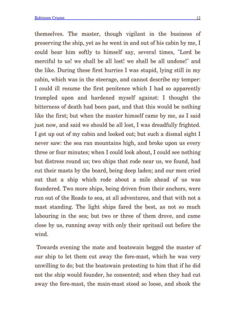 image for page Robinson Crusoe