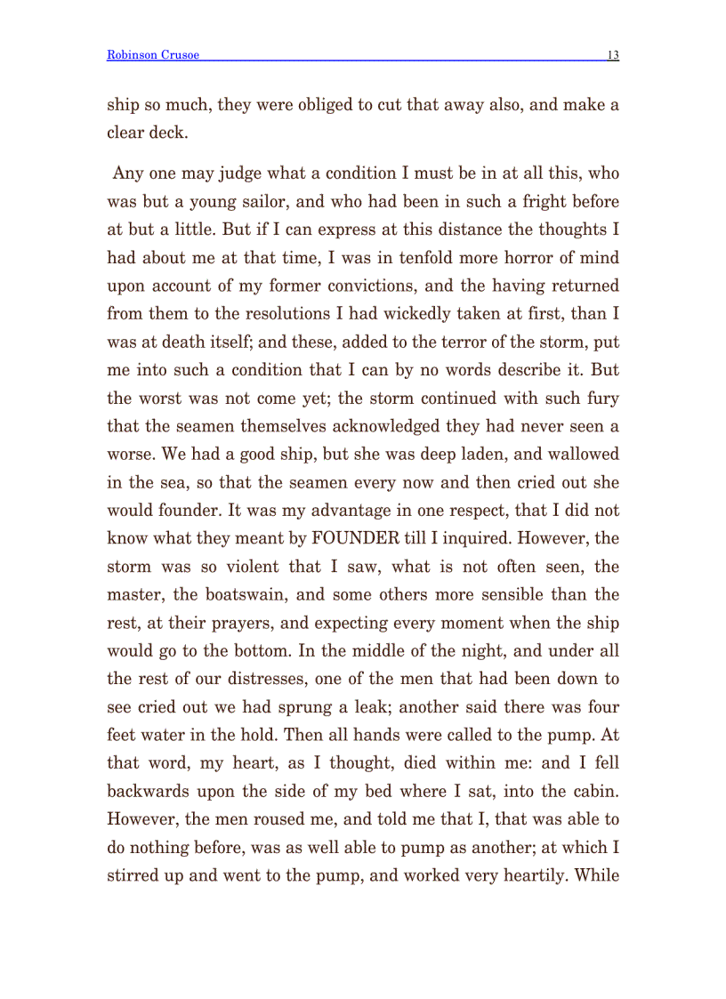 image for page Robinson Crusoe