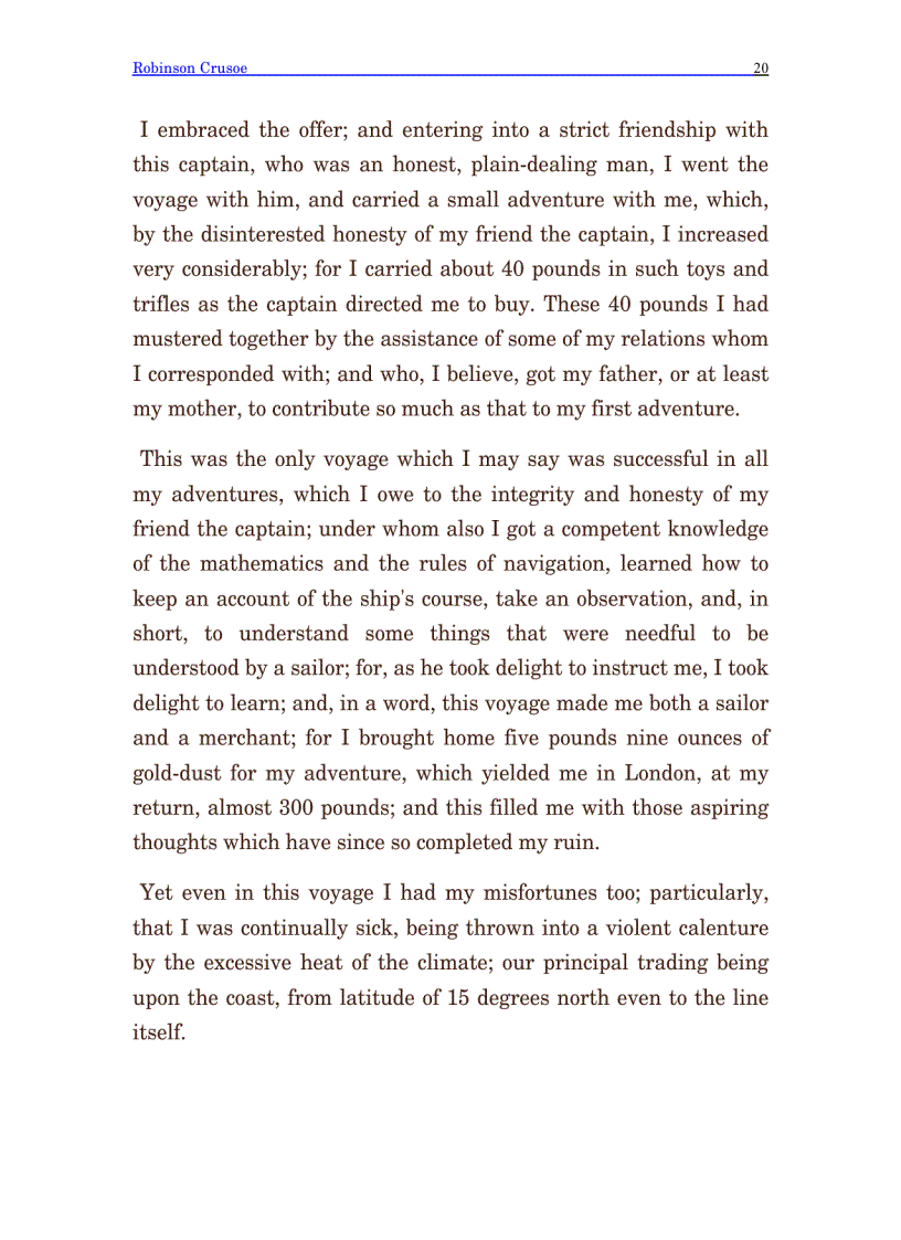 image for page Robinson Crusoe