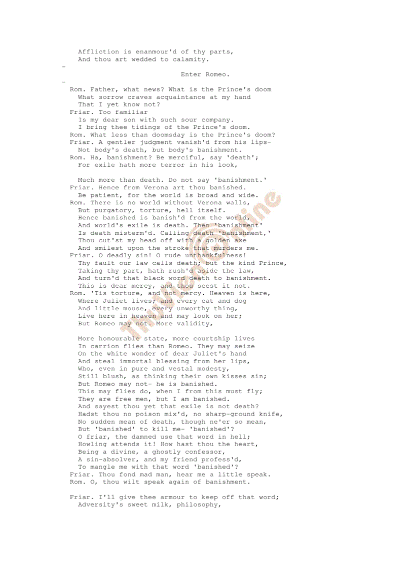 image for page Romeo and Juliet