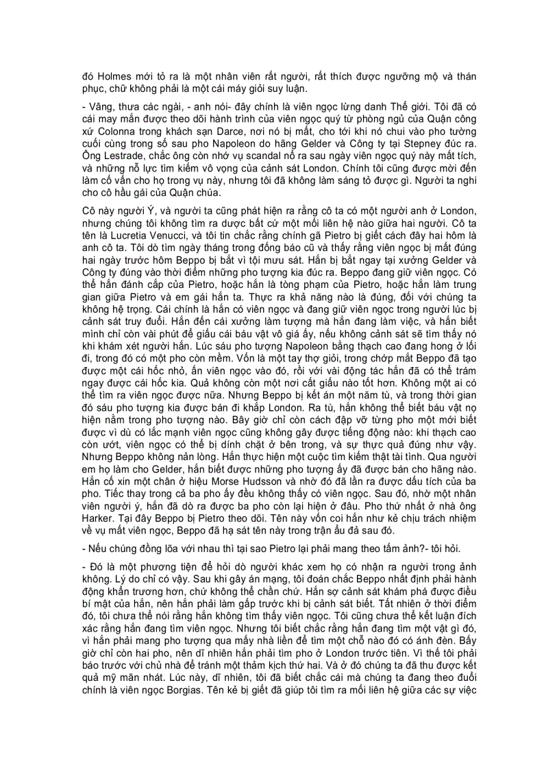 image for page Sherlock Holmes Trở Về