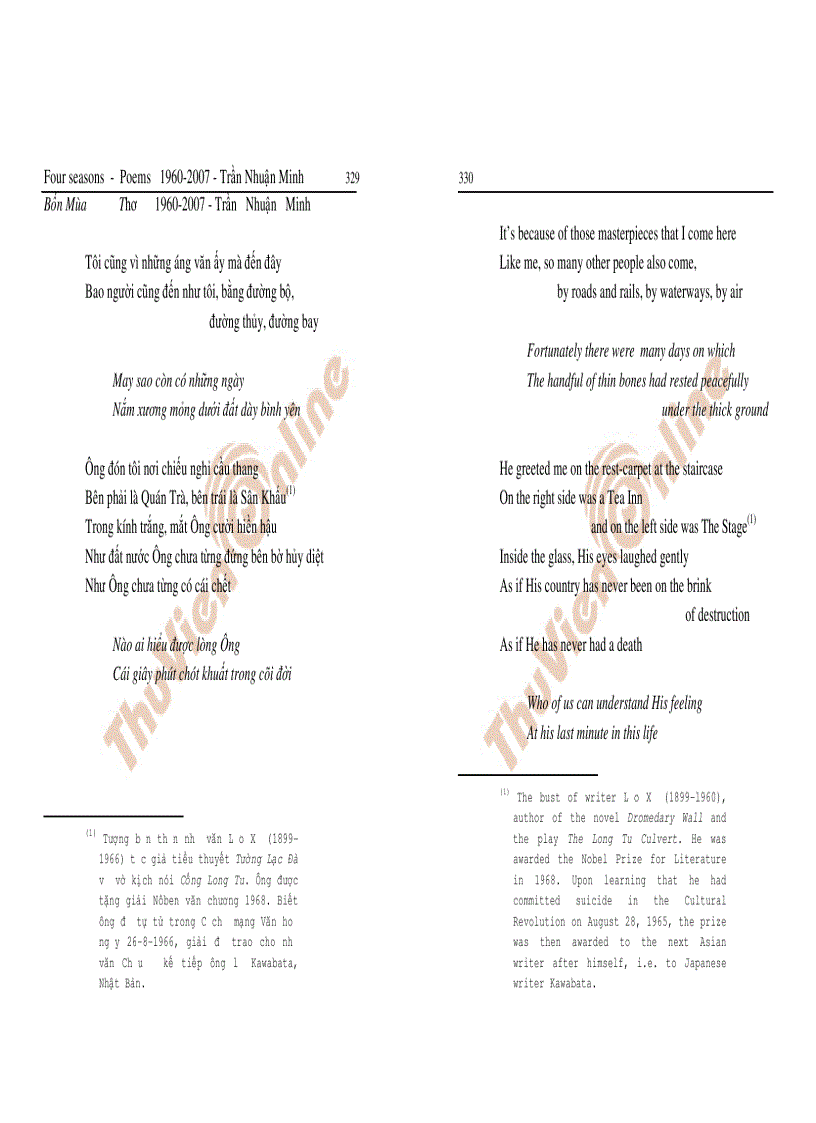 image for page Tập thơ Bốn mùa