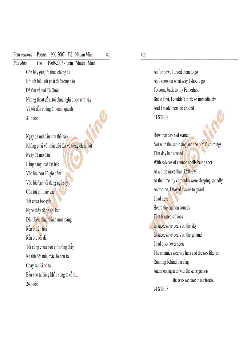 image for page Tập thơ Bốn mùa