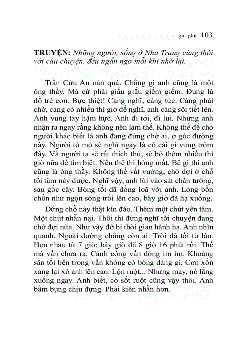 image for page Tập truyện Gia phả