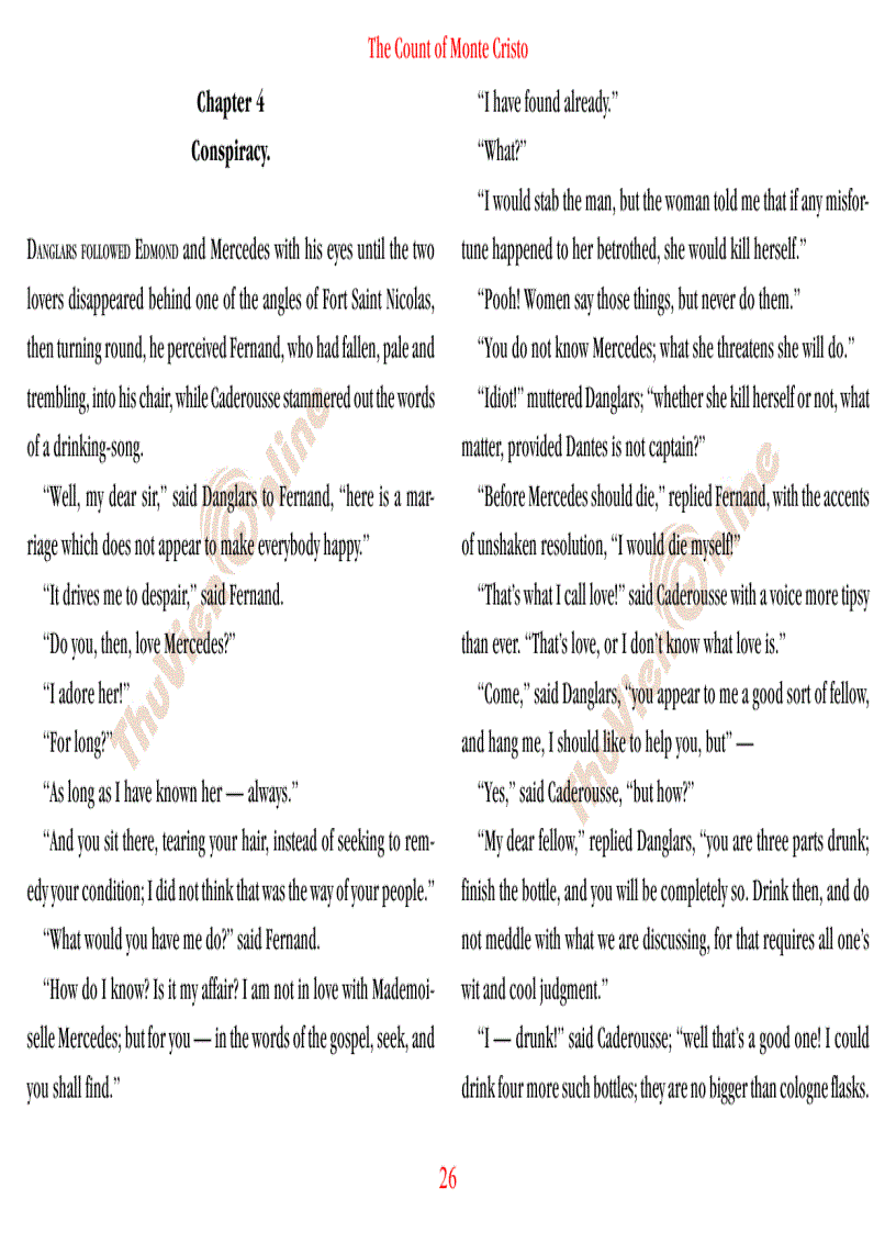 image for page The count of Monte Cristo Bá tước Monte Cristo Phần 1