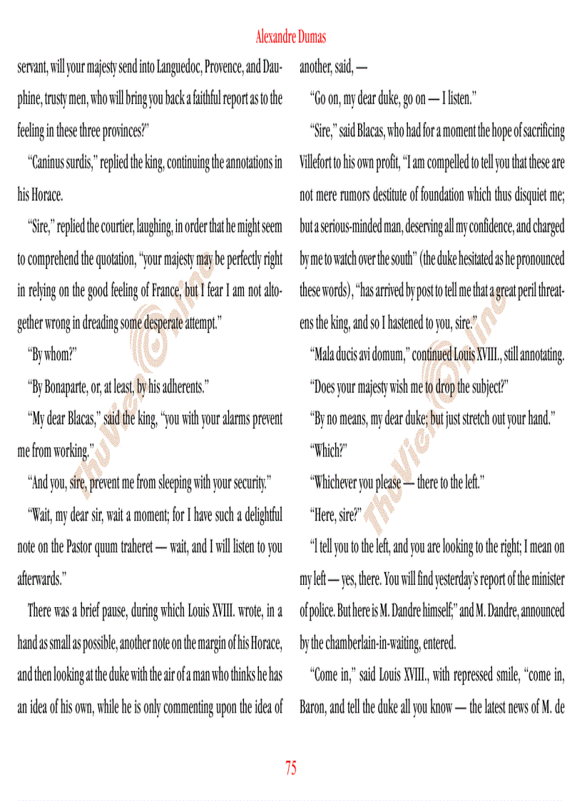 image for page The count of Monte Cristo Bá tước Monte Cristo Phần 1