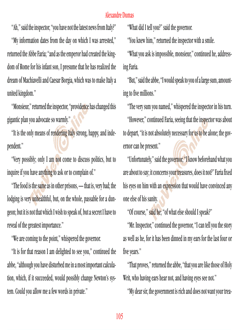 image for page The count of Monte Cristo Bá tước Monte Cristo Phần 1