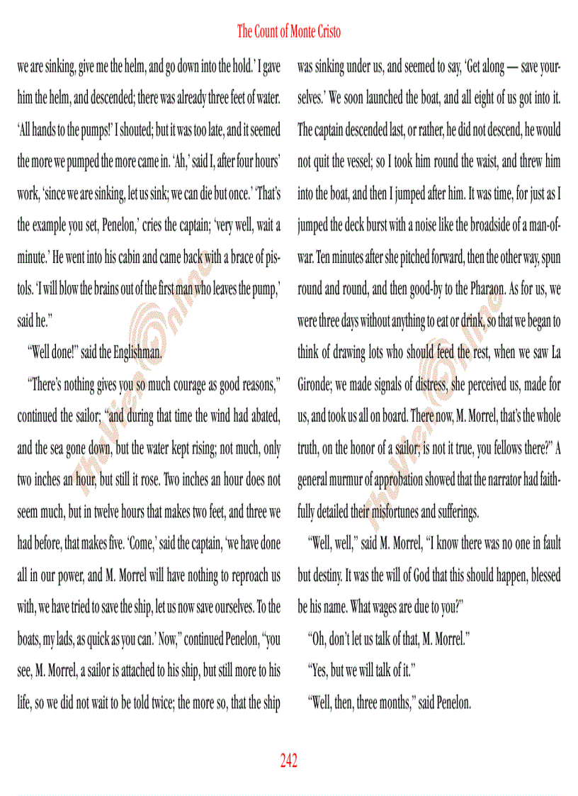 image for page The count of Monte Cristo Bá tước Monte Cristo Phần 1