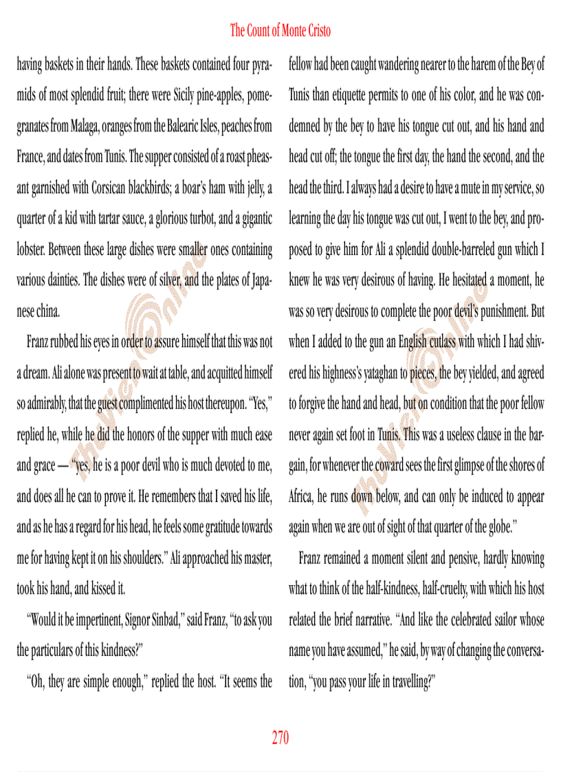 image for page The count of Monte Cristo Bá tước Monte Cristo Phần 1