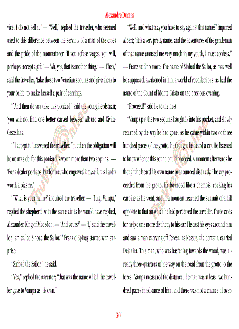 image for page The count of Monte Cristo Bá tước Monte Cristo Phần 1