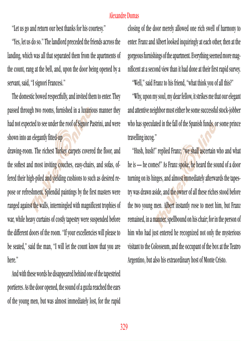 image for page The count of Monte Cristo Bá tước Monte Cristo Phần 1