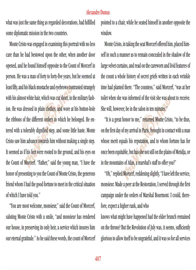 image for page The count of Monte Cristo Bá tước Monte Cristo Phần 1