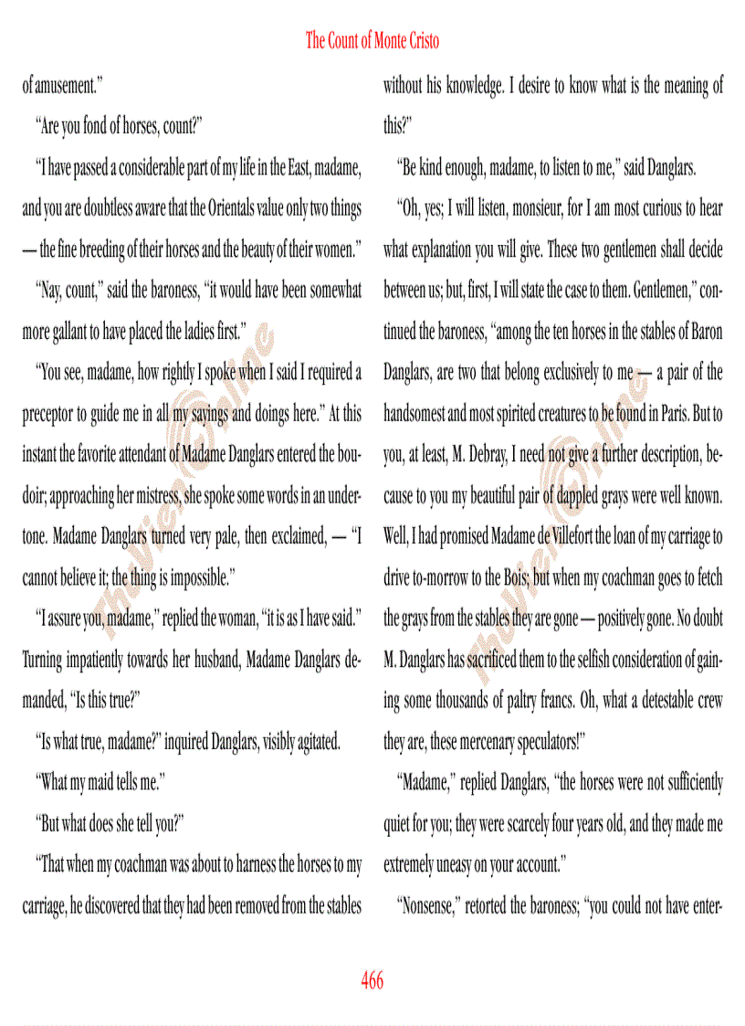 image for page The count of Monte Cristo Bá tước Monte Cristo Phần 1