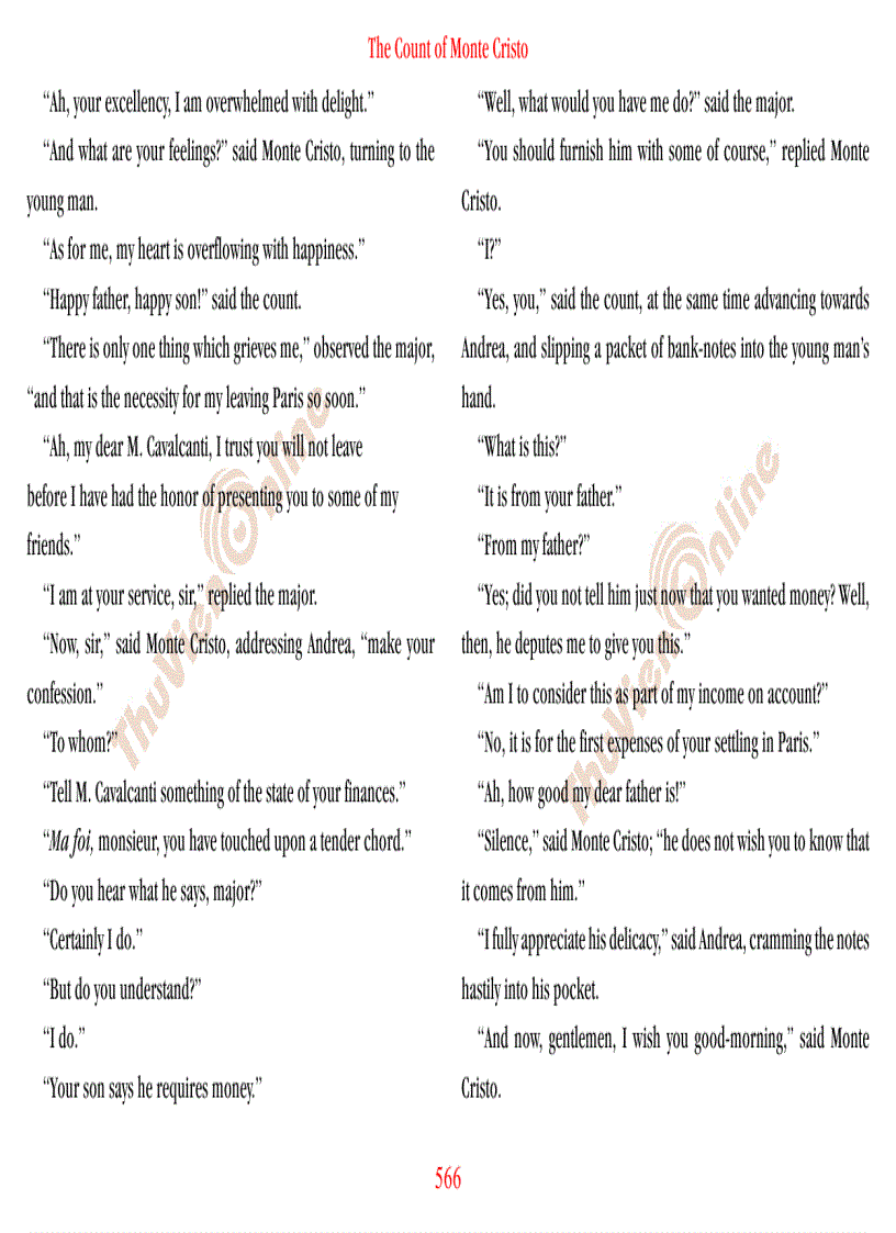 image for page The count of Monte Cristo Bá tước Monte Cristo Phần 1