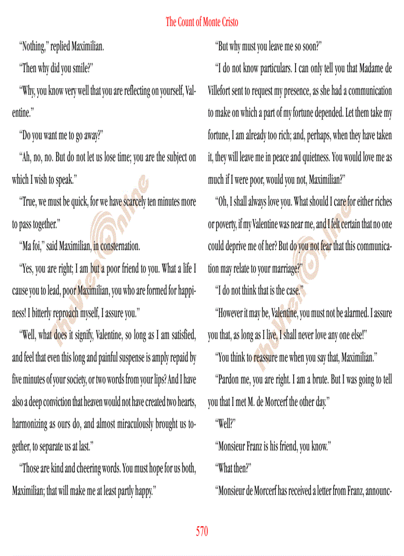 image for page The count of Monte Cristo Bá tước Monte Cristo Phần 1