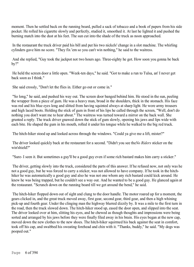 image for page The Grapes of Wrath