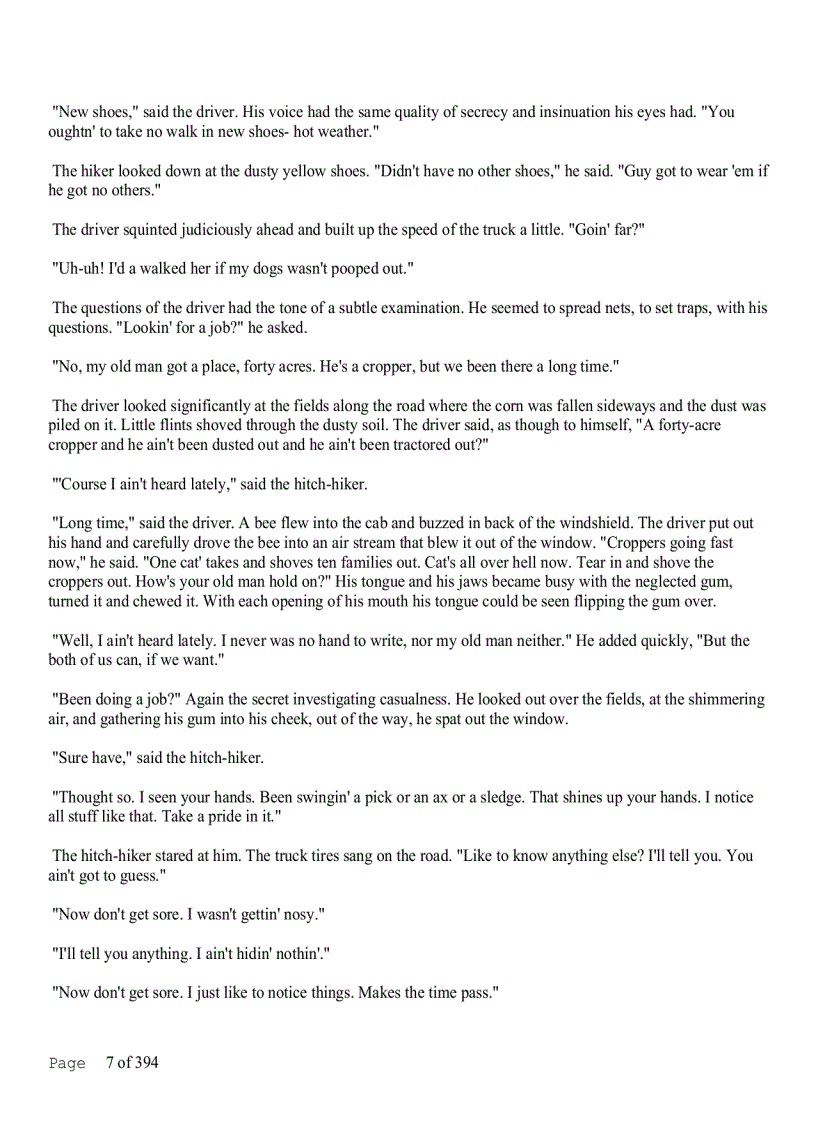 image for page The Grapes of Wrath