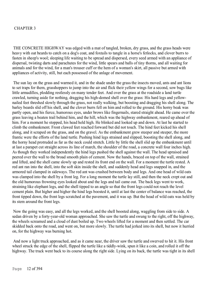 image for page The Grapes of Wrath