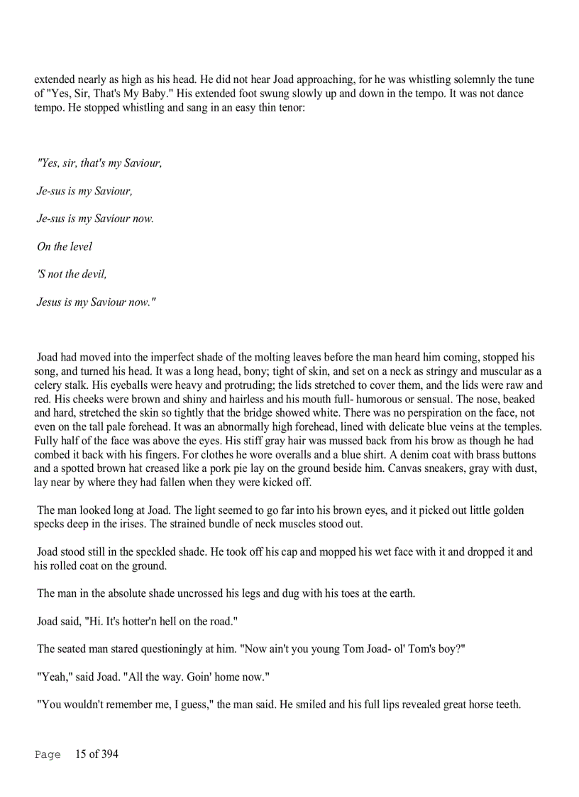 image for page The Grapes of Wrath