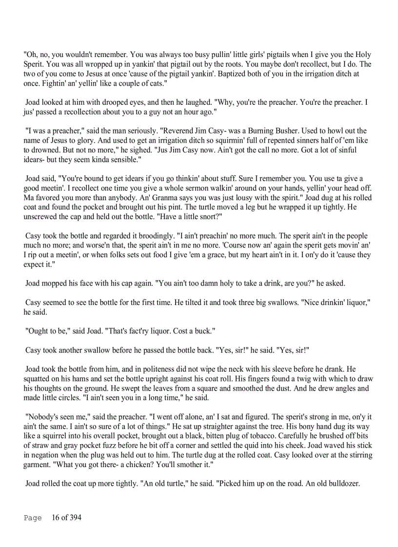 image for page The Grapes of Wrath