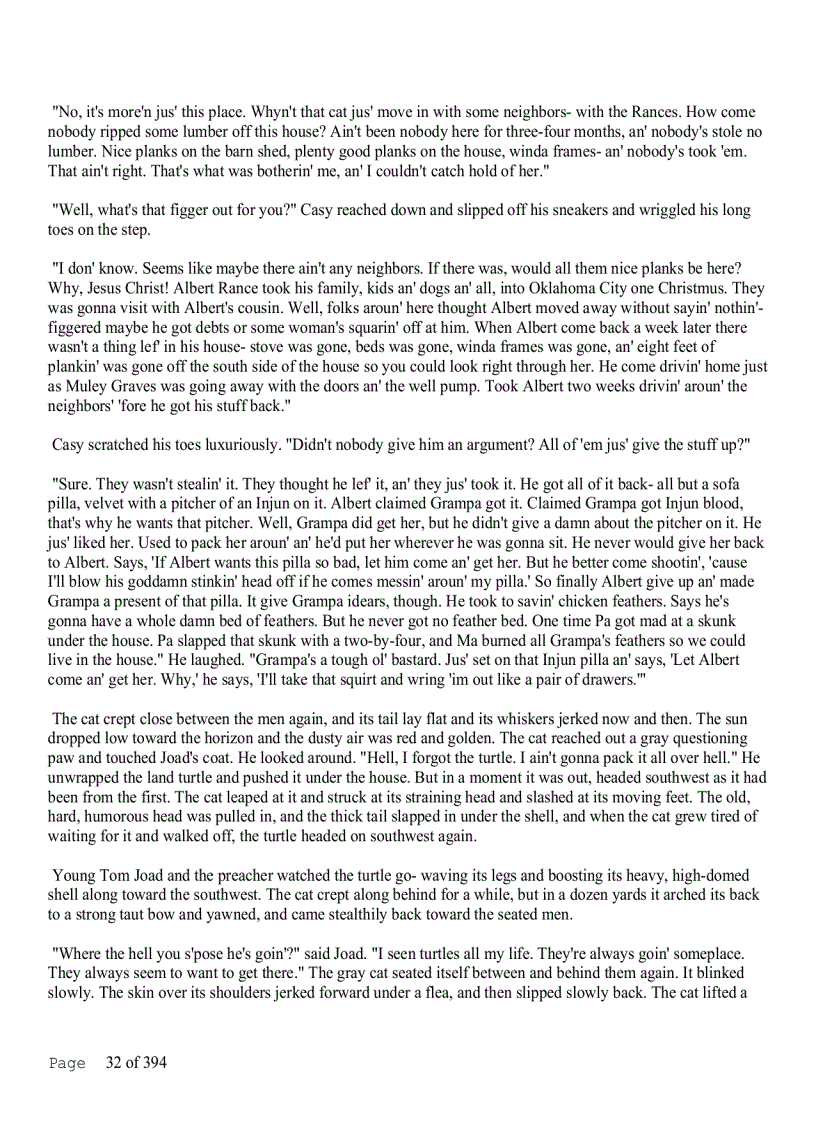 image for page The Grapes of Wrath