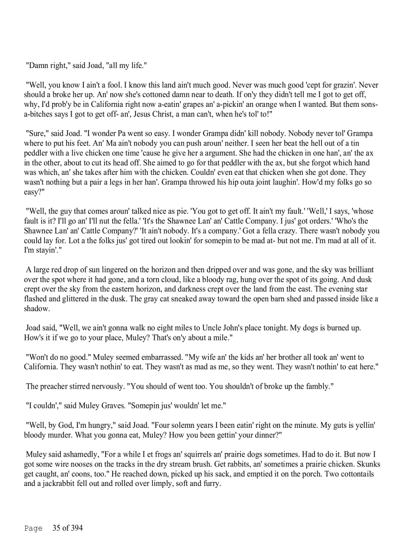 image for page The Grapes of Wrath