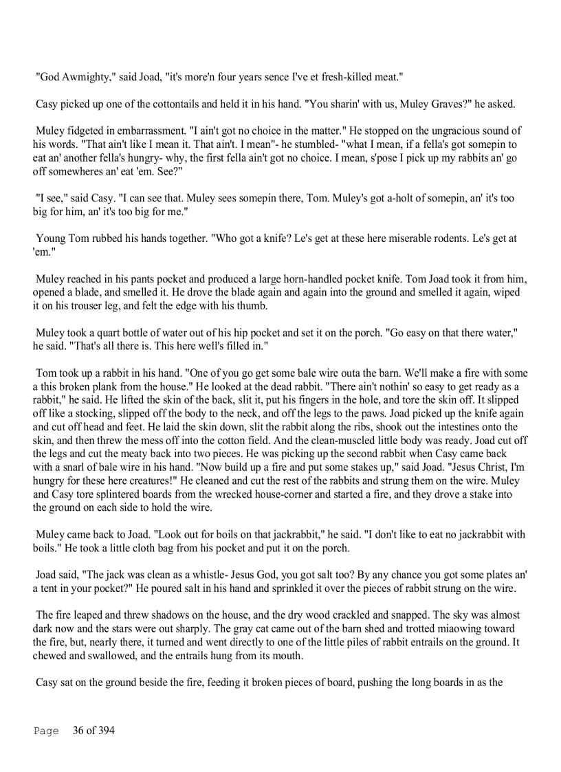 image for page The Grapes of Wrath