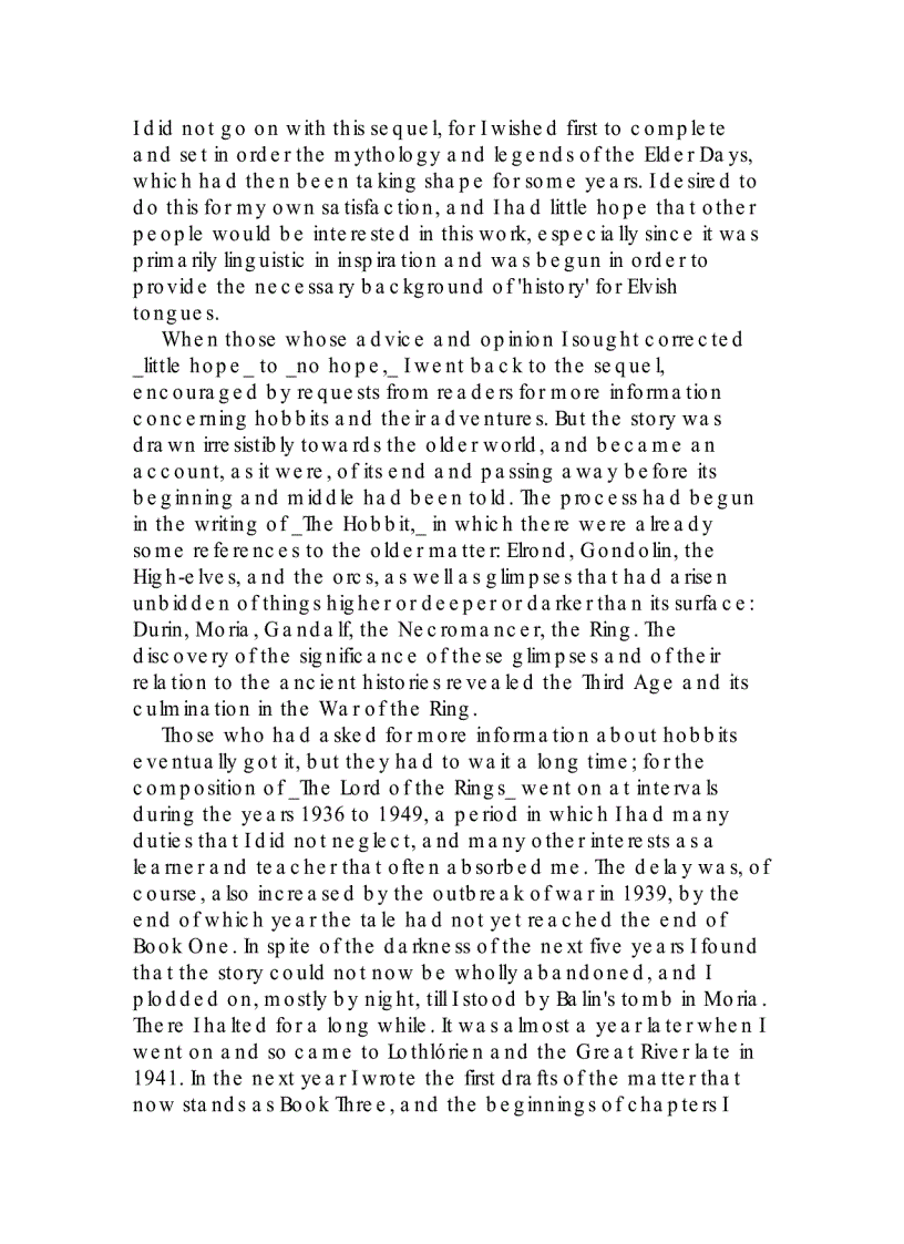 image for page The Lord of the Rings Fellowship of the Ring Vol 1