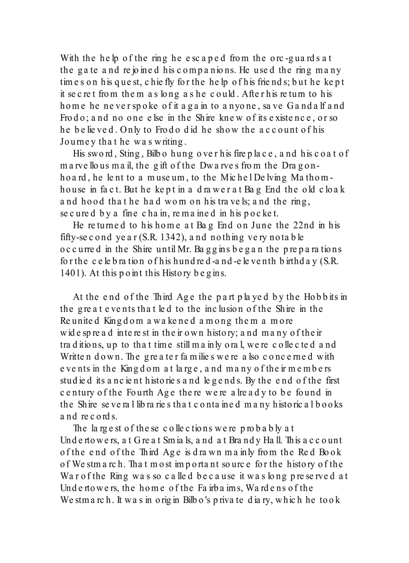 image for page The Lord of the Rings Fellowship of the Ring Vol 1