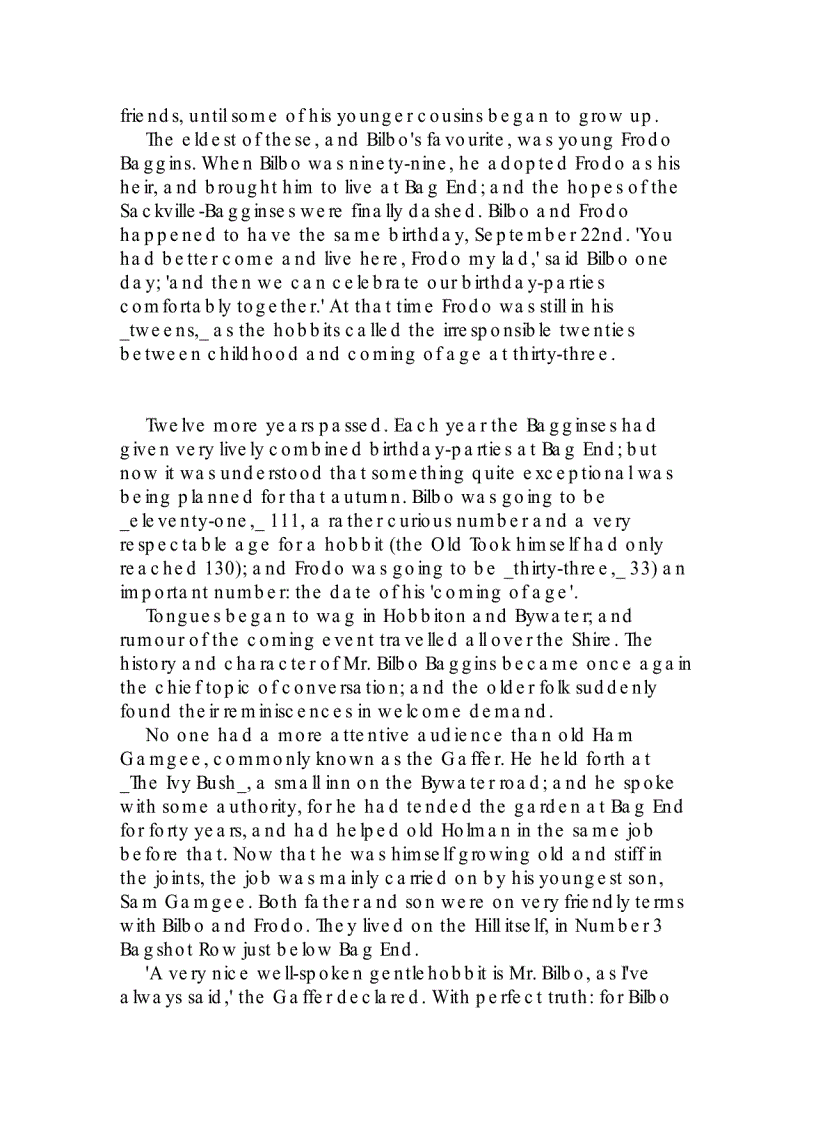 image for page The Lord of the Rings Fellowship of the Ring Vol 1