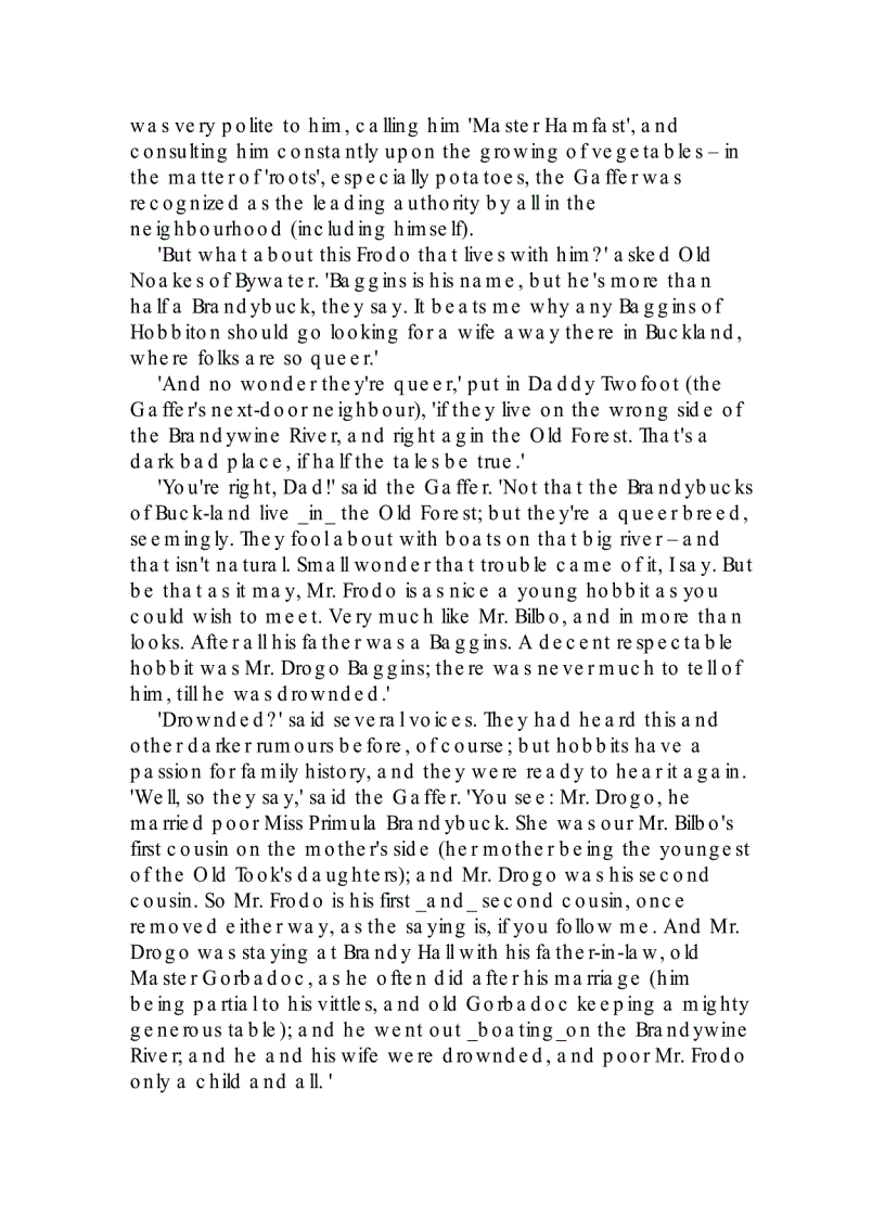 image for page The Lord of the Rings Fellowship of the Ring Vol 1