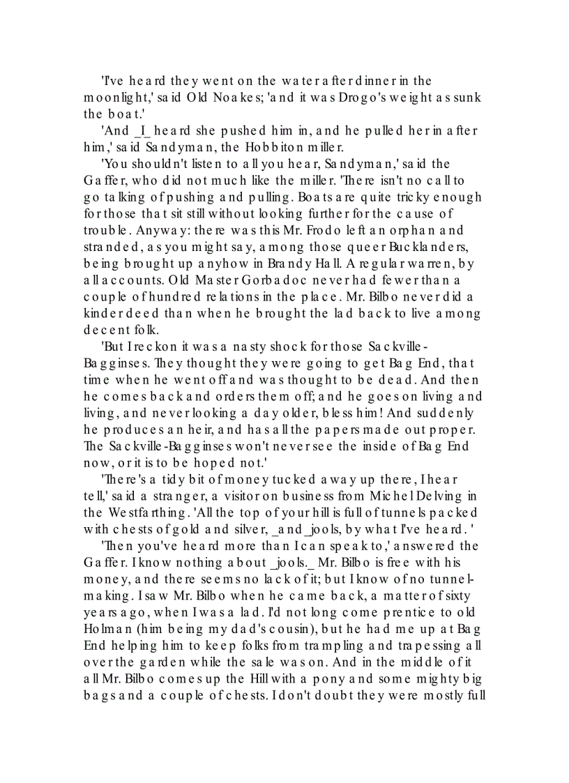 image for page The Lord of the Rings Fellowship of the Ring Vol 1