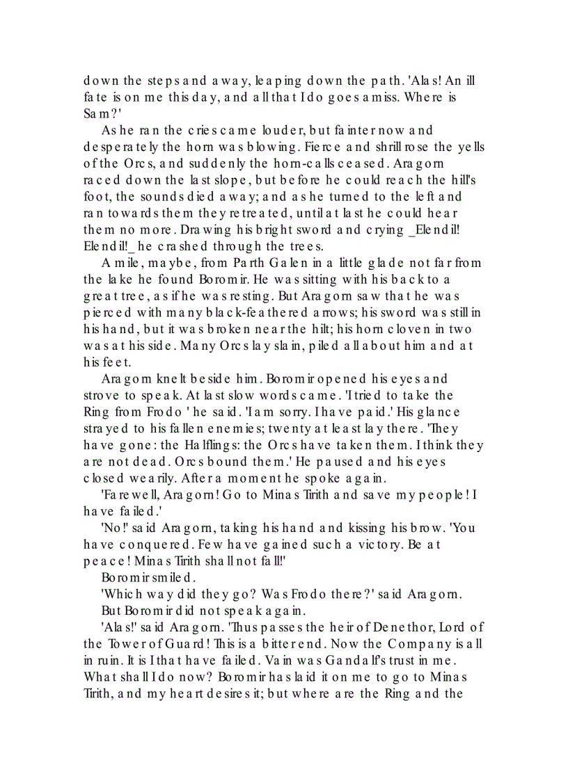 image for page The Lord of the Rings Two Towers Vol 2