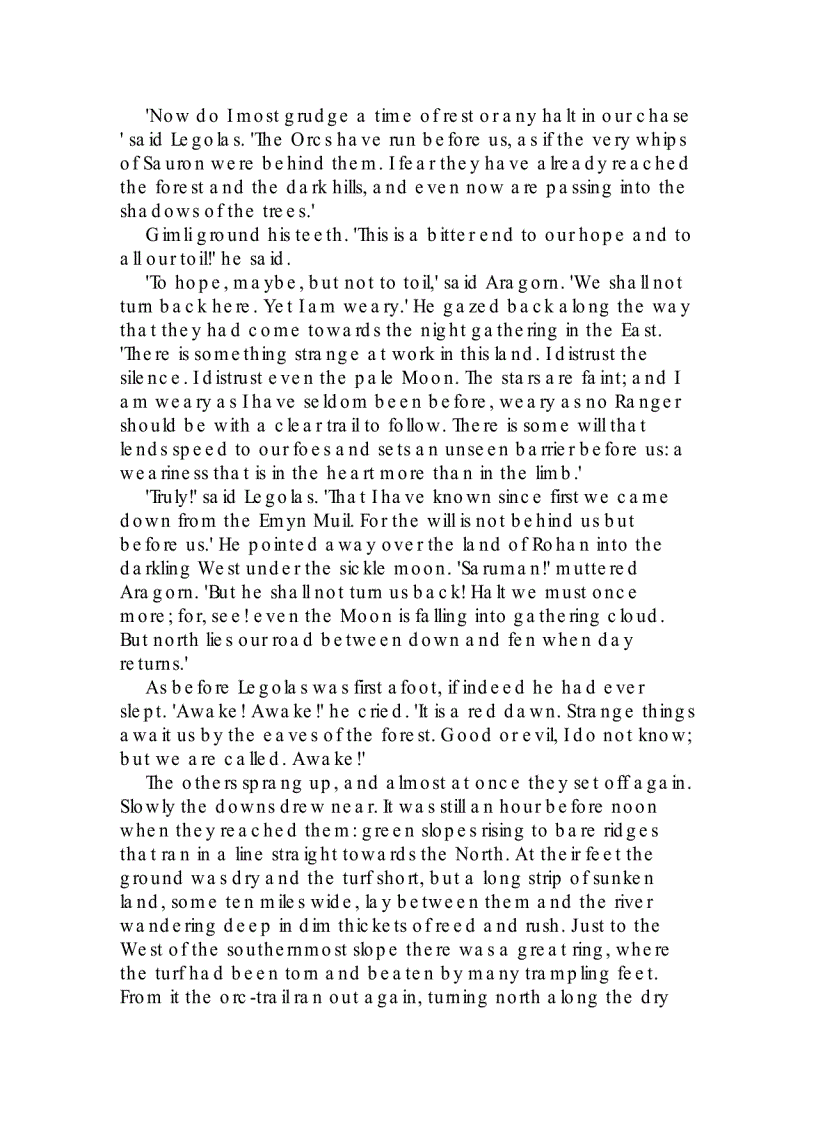 image for page The Lord of the Rings Two Towers Vol 2