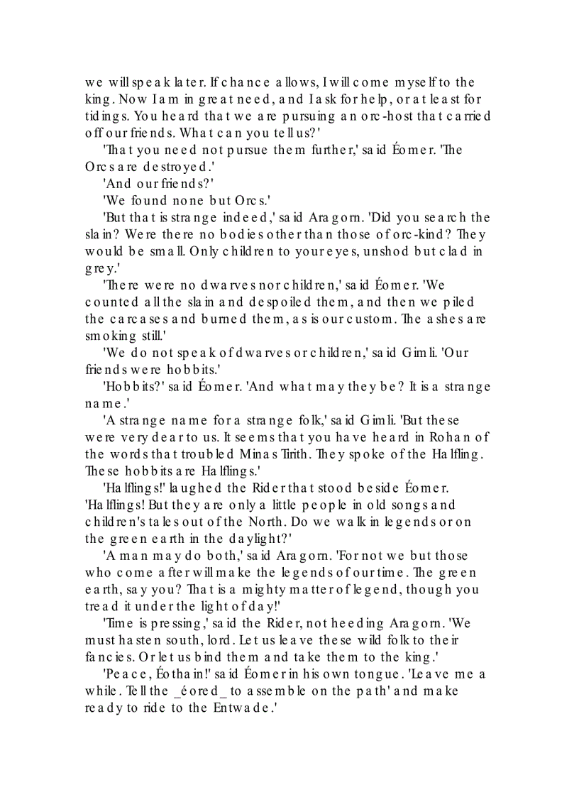 image for page The Lord of the Rings Two Towers Vol 2