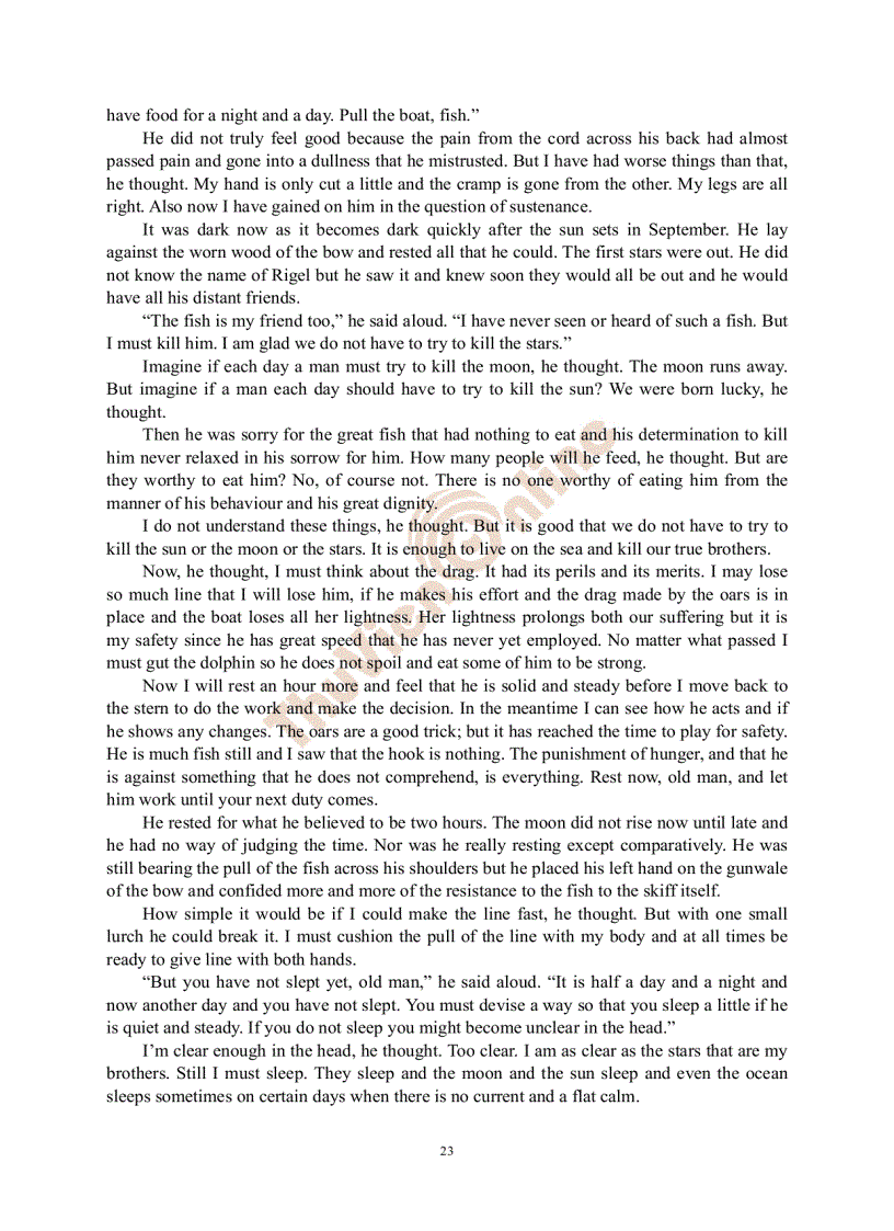 image for page The Old Man and the Sea Ông già và biển cả